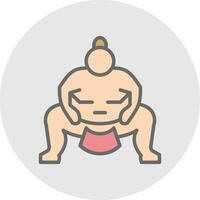 Sumo Vector Icon Design