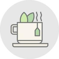 Matcha tea Vector Icon Design