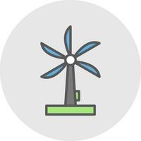 Wind energy Vector Icon Design