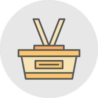 Basket Vector Icon Design