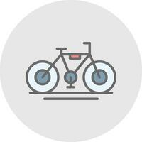 diseño de icono de vector de bicicleta