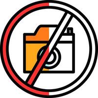 No Photos Vector Icon Design