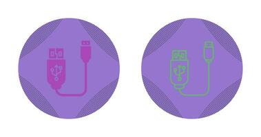 Usb Cable Vector Icon