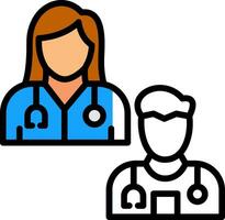 Doctors Vector Icon Design