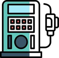 Fuel pump Vector Icon Design