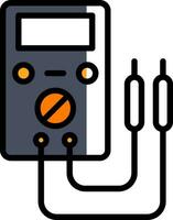 Voltmeter Vector Icon Design