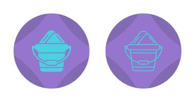 Sand Bucket Vector Icon