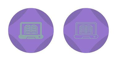 Online Library Vector Icon