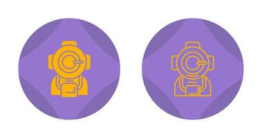 Diving Helmet Vector Icon