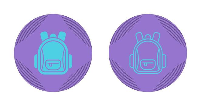 Backpack Vector Icon