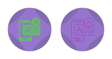 AD Block Vector Icon