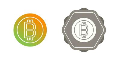 Bitcoin Vector Icon