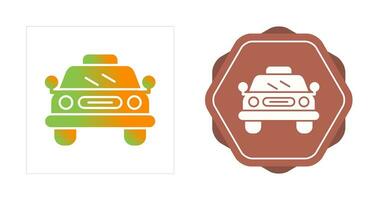 icono de vector de taxi