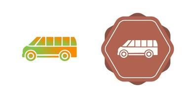 Delivery Bus Vector Icon