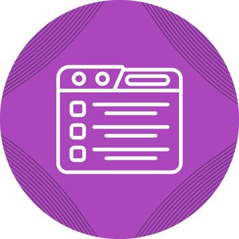 Task Manager Vector Icon