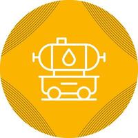 Tanker Truck Vector Icon