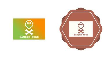 Danger Zone Vector Icon