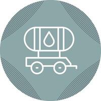 Tanker Truck Vector Icon