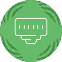 Ethernet Port Vector Icon