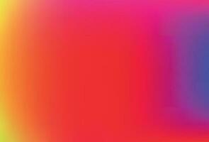 Smooth and blurry colorful gradient mesh background. Modern bright rainbow colors. Easy editable soft colored vector banner template