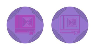QR Book Vector Icon