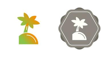 Palm Tree Vector Icon