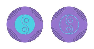 Yin Yang Vector Icon