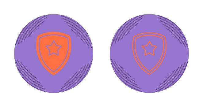 icono de vector de escudo