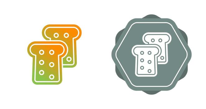 icono de vector de pan