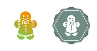 Gingerbread Vector Icon