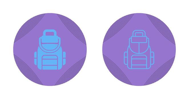 Backpack Vector Icon