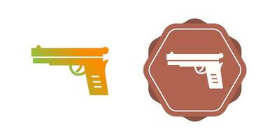 Pistol Vector Icon