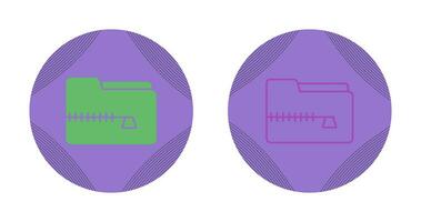 Zip File Vector Icon
