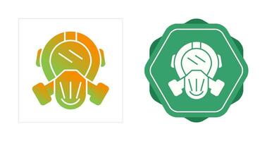 Gas Mask Vector Icon