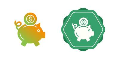 Piggy Bank Vector Icon