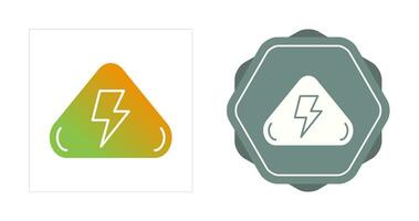 Electrical Hazard Vector Icon