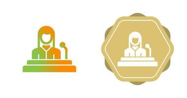 Lectern Vector Icon