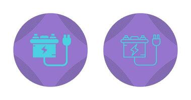 Battery charger Vector Icon