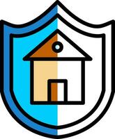 Property insurance Vector Icon Design