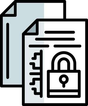 Encrypted Vector Icon Design