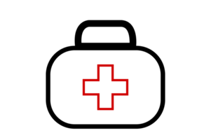 nurse bag icon isolate on transparent background PNG file