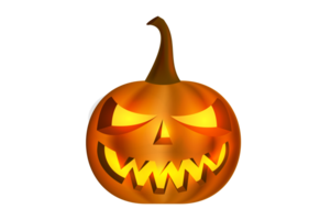 Kürbis Halloween isolieren auf transparent Hintergrund png Datei