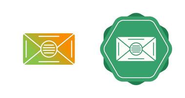 icono de vector de correo