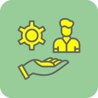 Management Services Vector Icon Design