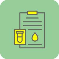 Blood Test Vector Icon Design