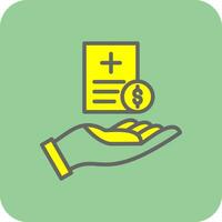 Paycheck Vector Icon Design