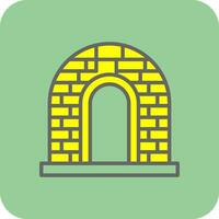 Igloo Vector Icon Design