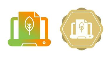 Organic Content Vector Icon