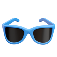 des lunettes de soleil 3d icône des illustrations png