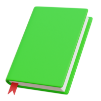 Book 3d icon Illustration png